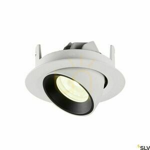 Zapustené svietidlo SLV NUMINOS GIMBLE XS bielo-čierne 7 W 4000 K 1005858 small 2