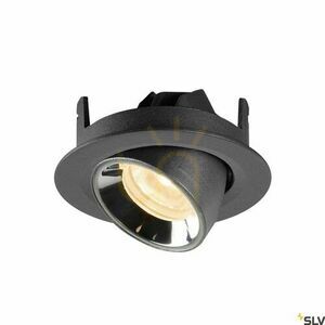 Zapustené svietidlo SLV NUMINOS GIMBLE XS čierne/chróm 7 W 2700 K 1005815 small 2