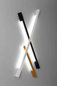 Nástenné svietidlo LAHTI L čierne 4000K Thoro small 3