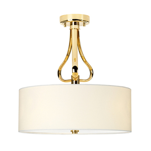 Falmouth 3 Light Semi Flush - francúzske zlato Elstead small 0