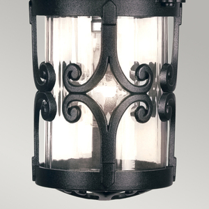Hereford 1 Light Porch Chain Lantern Elstead small 3