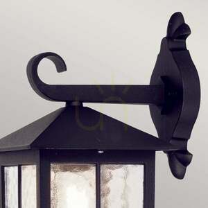 Winchester 1 Light Wall Down Lantern Elstead small 1