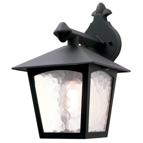 Skontrolujte York 1 Light Wall Down Lantern Elstead