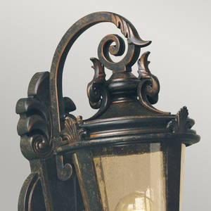 Baltimore 1 svetelná stredná nástenná lampa Elstead small 1
