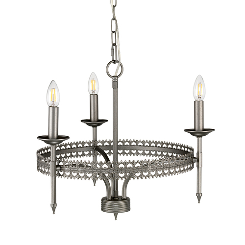 Skontrolujte Luster Crown 3 Light Elstead