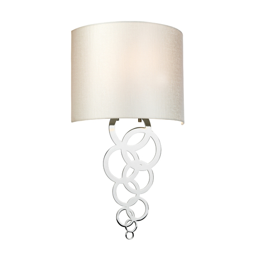 Skontrolujte Curtis Medium 1 Light Wall Light - Polished Chrome Elstead