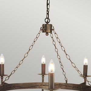 Luster Cromwell 8 Light Elstead small 3