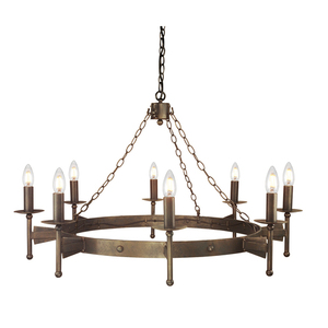 Luster Cromwell 8 Light Elstead small 0