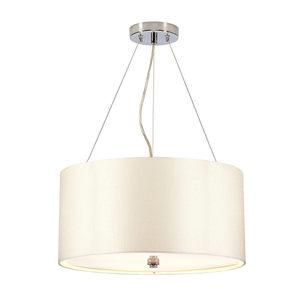 Pearce 18" prívesok s lešteným chrómovým stropným panelom Elstead small 0