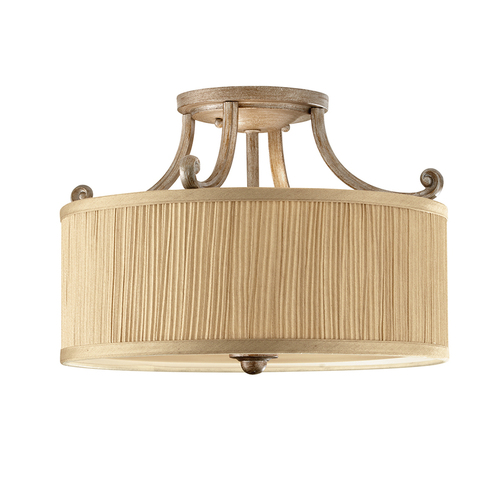 Skontrolujte Abbey 3 svetlá Semi-Flush Light Elstead