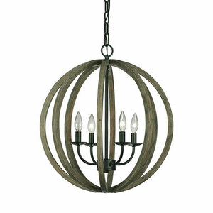 Allier 4 Light Pendant Elstead small 0