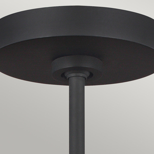 Asher 5 Light Sendant - Midnight Black Elstead small 1
