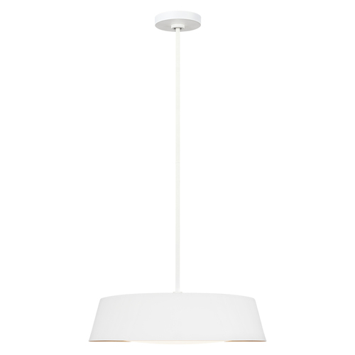 Skontrolujte Asher 5 Light Pendant - matná biela Elstead