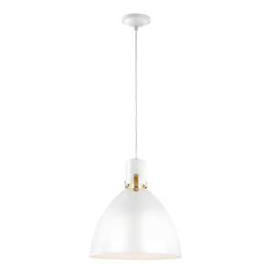 Brynne 1 Light Medium LED Pendant - Leštený nikel Elstead small 1