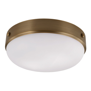 Cadence 2 Light Flush Mount - Dark Antique Brass Elstead small 0