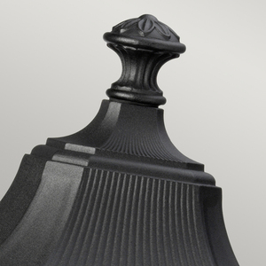 Cotswold Lane 3 Light Large Pedestal - čierny Elstead small 2