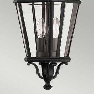 Cotswold Lane 2 Light Medium Chain Lantern - čierna Elstead small 2