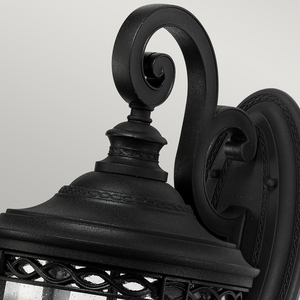 Veľká nástenná lampa English Bridle 3 Light - čierna Elstead small 1