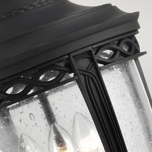 Veľká reťazová lampa English Bridle 3 Light - čierna Elstead small 2