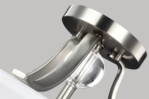 Evington 2 Light Semi-Flush - Saténový nikel Elstead small 1