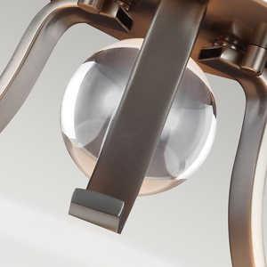 Evington 2 Light Semi-Flush - Saténový nikel Elstead small 3