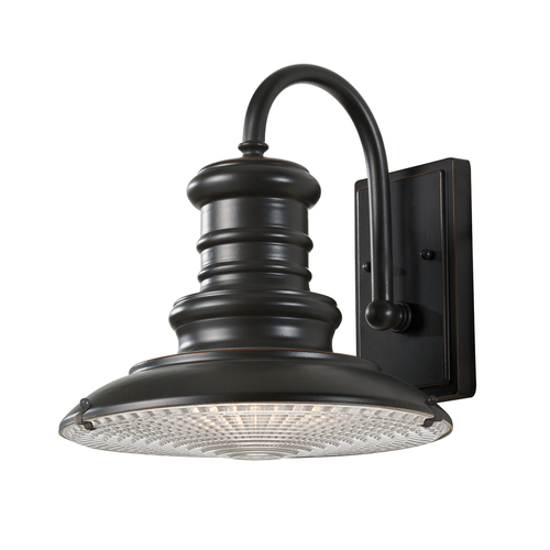 Skontrolujte Redding Station 1 Light Medium Wall Lantern - Reštauračná bronzová Elstead
