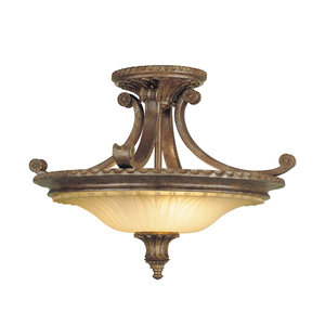 Stirling Castle 2 Light Semi-Flush Elstead small 0
