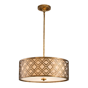 Arabella 3 Light Duo-Mount Large Pendant Elstead small 0