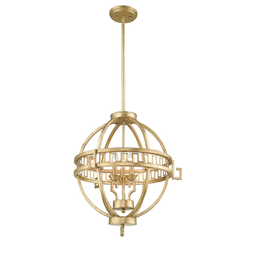 Skontrolujte Lemuria 3 Light Globe Pendant Elstead