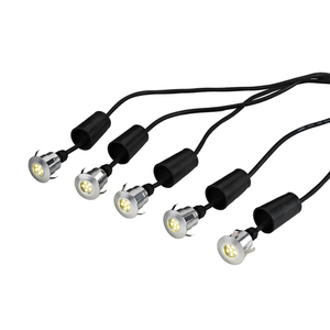 Derwent 5 x palubné/záhradné svetlo so 6 m káblom a 12 V transformátorom Elstead small 0