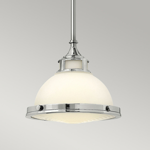 Amelia 1 svetelná mini závesná lampa - chróm Elstead small 2