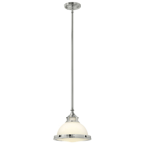 Amelia 1 svetelná mini závesná lampa - chróm Elstead small 0