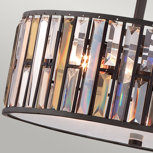 Gemma 3 Light Pendant - Vintage Bronze Elstead small 3