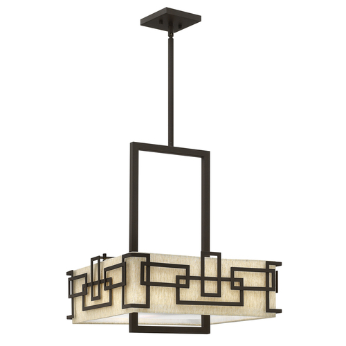 Skontrolujte Lanza 3 Light Pendant - olejovaný bronz Elstead