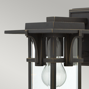 Manhattan 1 Light Small Wall Lantern Elstead small 2