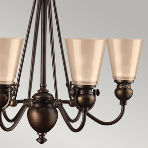 Luster Mayflower 6 Light Elstead small 3