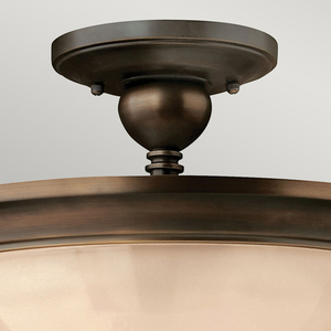 Mayflower 3 Light Semi-Flush Elstead small 1