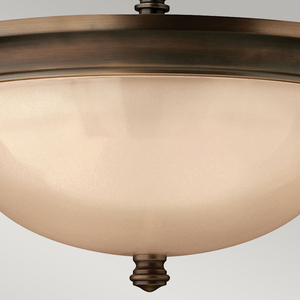 Mayflower 3 Light Semi-Flush Elstead small 3