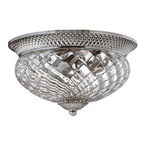 Plantation 3 Light Large Flush - leštený antický nikel Elstead small 0
