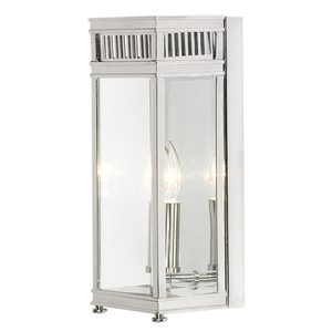 Holborn 1 svetelná polovičná lampa Small - leštený chróm Elstead small 0