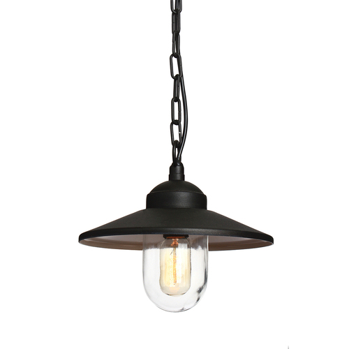 Skontrolujte 1 svetelná reťazová lampa Klampenborg - čierna Elstead