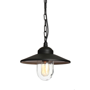 1 svetelná reťazová lampa Klampenborg - čierna Elstead small 0