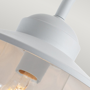 Klampenborg 1 svetelná nástenná lampa s PIR - biela Elstead small 2