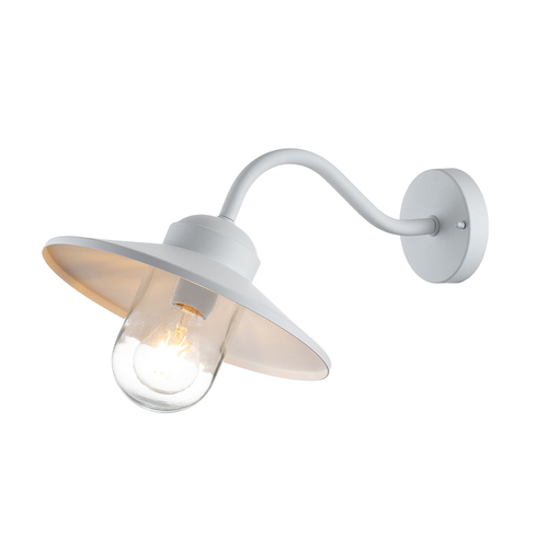 Skontrolujte Nástenná lampa Klampenborg 1 Light - biela Elstead