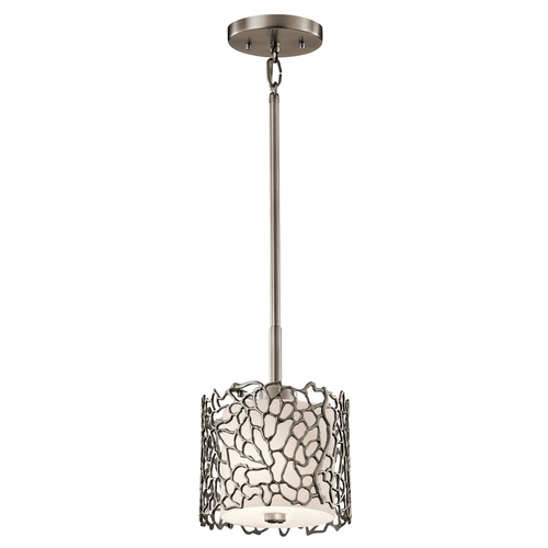 Skontrolujte Strieborný koral 1 závesná lampa Elstead