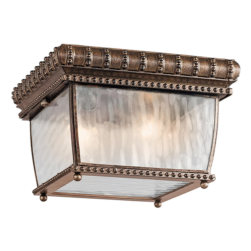 Skontrolujte Venetian Rain 2 Light Flush Mount Elstead