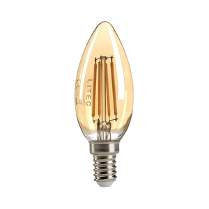 Žiarovka Litec Candle Style Amber E14 Elstead small 0