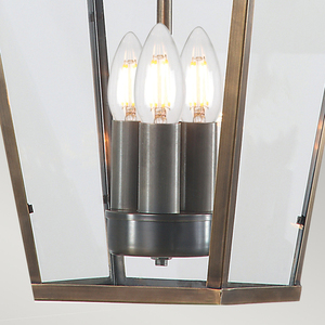 Mansion House 3 Light Chain Lantern - mosadz Elstead small 3