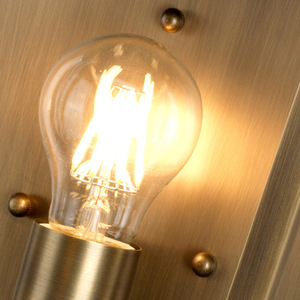 Nástenná lampa Mansion House 1 Light - Mosadz Elstead small 3