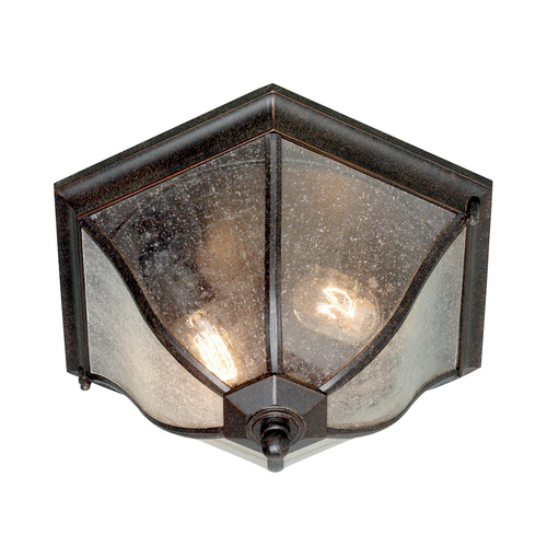 Skontrolujte Vonkajší stropný svietidlo Elstead New England 2 Light Flush Lantern NE8-M